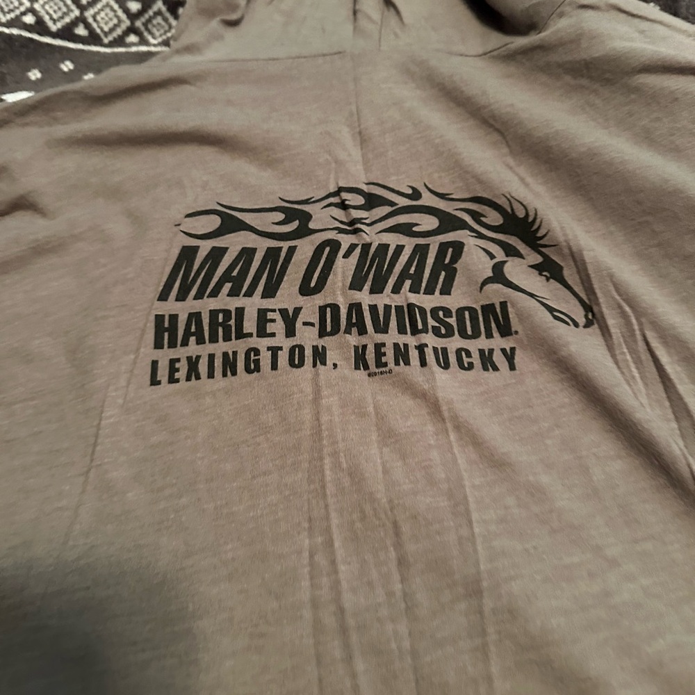 Women’s HARLEY DAVIDSON long sleeve hoodie shirt xxl